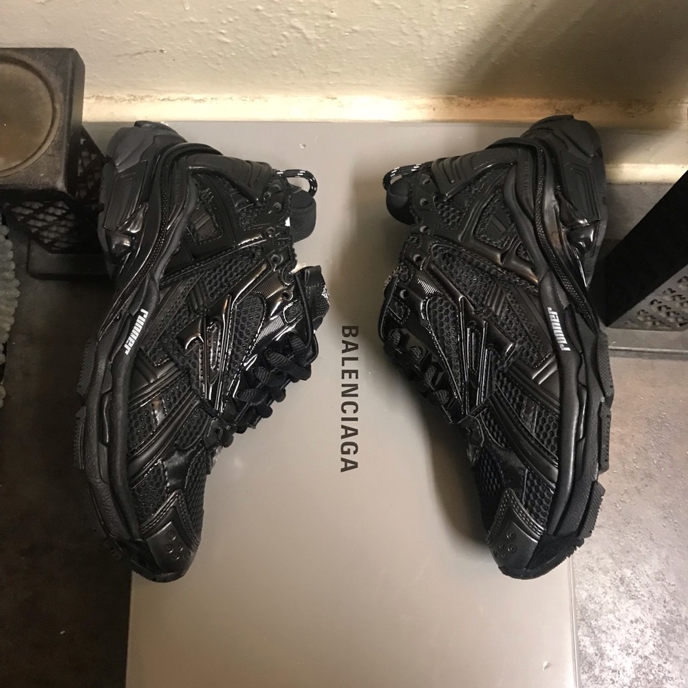 Balenciaga Black Athletic Shoes - Picture 8 of 13